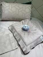 Набор Постельного белья с Одеялом HERMES из ткани Тенсель - Пудра "Мэрри"