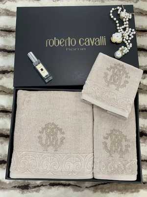 Набор полотенец Roberto Cavalli - Маркиза - Бежевое