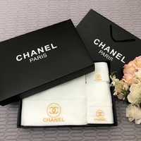 Набор полотенец Chanel - Белое