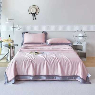 Набор постельного белья  из ткани Тенсель Мари - Розовое