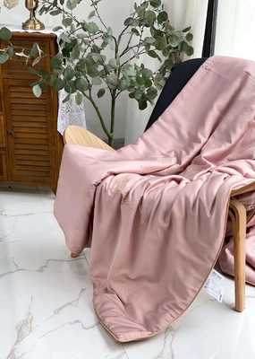 Одеяло  тонкие из натурального шелка с покрытием из TENCEL (розово