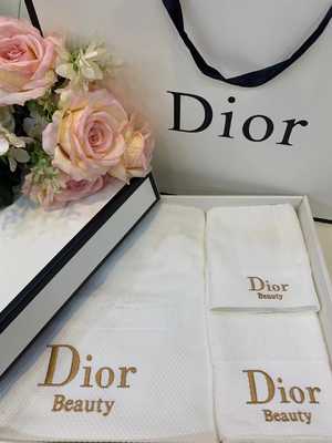 Набор Полотенец Dior- Белое