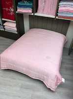 Одеяло с шелковым наполнителем из ткани Тенсель - Розовое